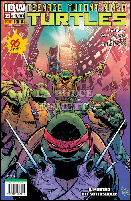 TEENAGE MUTANT NINJA TURTLES #    39